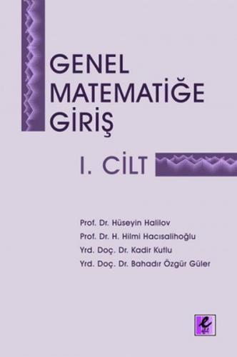 Genel Matematiğe Giriş I.Cilt