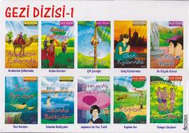 Gezi Dizisi 1 (10 Kitap Takım) Test İlaveli