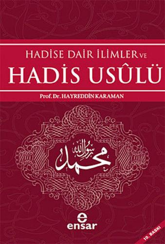 Hadise Dair İlimler ve Hadis Usulü