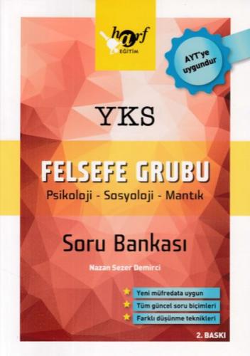 Harf Eğitim YKS Felsefe Grubu Soru Bankası (Yeni)