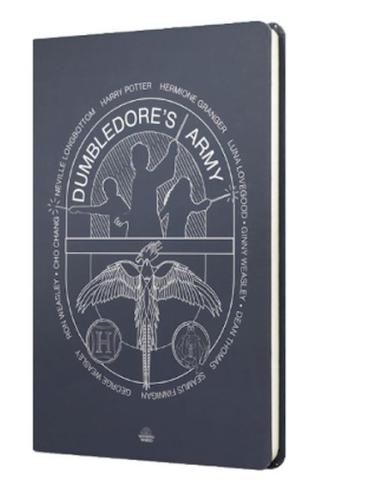 Harry Potter Dumbledors Army Sert Kapak Butik Defter Lacivert