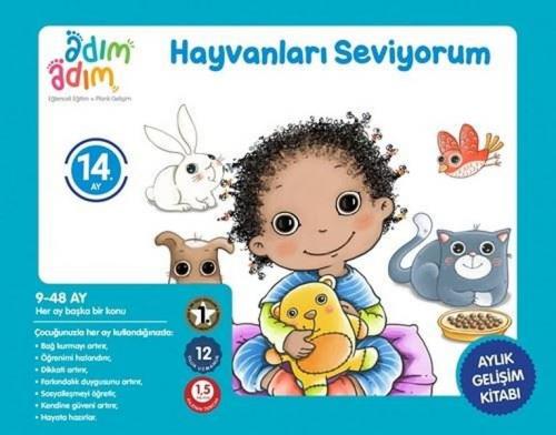 Hayvanları Seviyorum - 14. Ay Gelişim Kitabı