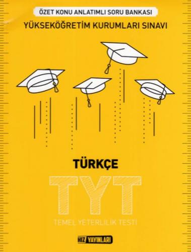 Hız TYT Türkçe Özet Konu Anlatımlı Soru Bankası (Yeni)