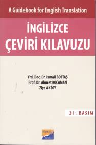 İngilizce Çeviri Kılavuzu (Cevap Anahtarı)