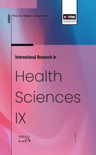 International Research In Health Sciences IX