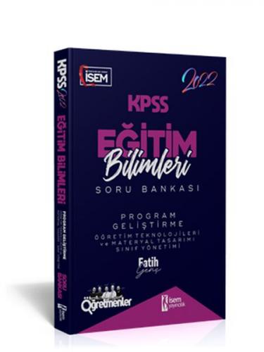 İsem Yayıncılık 2022 KPSS Eğitim Bilimleri Program Geliştirme Çözümlü 