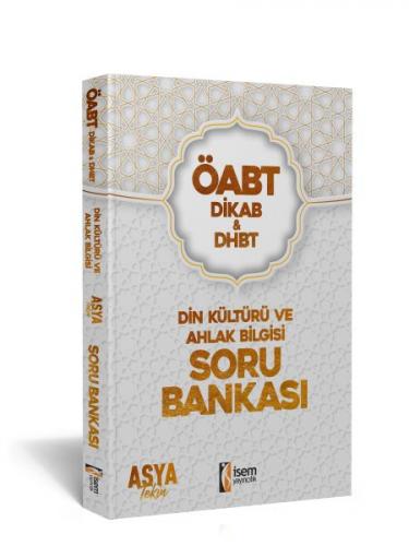 İsem Yayıncılık 2022 ÖABT DHBT Din Kültürü ve Ahlak Bilgisi Soru Banka