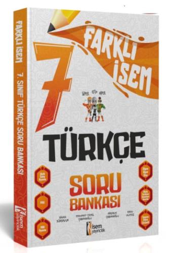 İsem Yayıncılık 2024 Farklı İsem 7.Sınıf Türkçe Soru Bankası