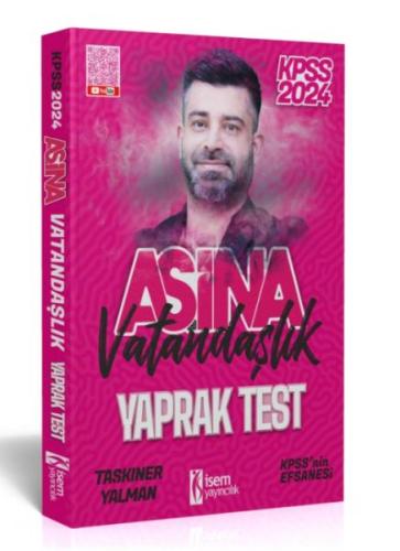 İsem Yayıncılık 2024 Kpss Aşina Vatandaşlık Çek-Kopart Yaprak Test