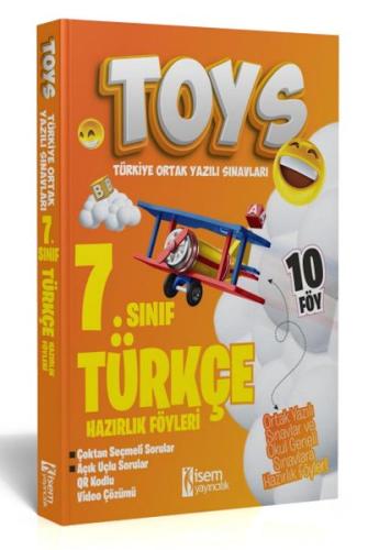 İsem Yayıncılık 2024 Toys 7. Sınıf Türkçe Hazırlık Föyleri