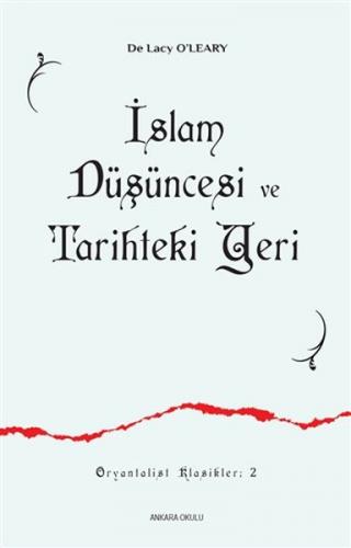 İslam Düşüncesi ve Tarihteki Yeri 2