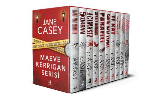 Jane Casey Maeve Kerrigan Serisi Tüm Kitaplar - Kutulu Set