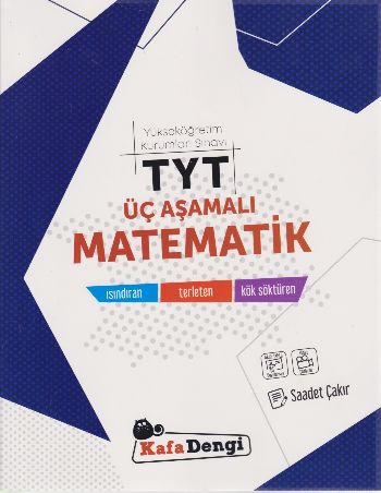 Kafa Dengi TYT Üç Aşamalı Matematik Soru Bankası (Yeni)