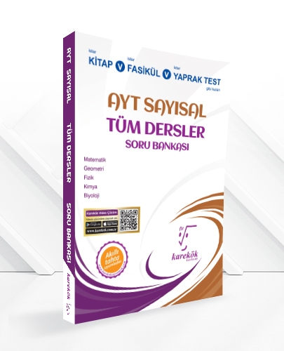 Karekök AYT Sayısal Tüm Dersler Soru Bankası (Yeni)