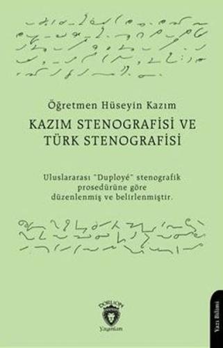 Kazım Stenografisi ve Türk Stenografisi