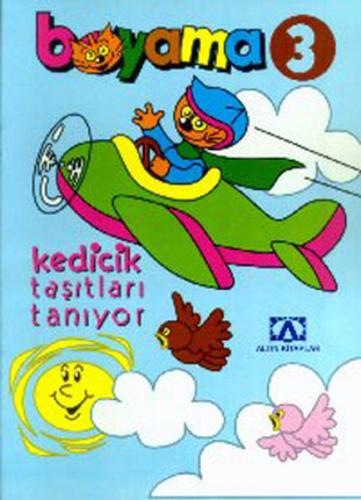 Kedicik Taşıtları Tanıyor Boyama 3