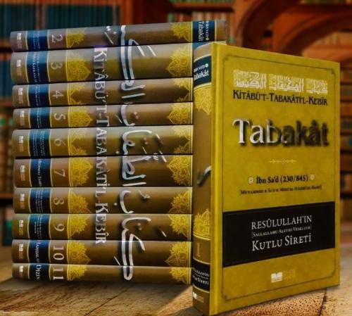 Kitabü't-Tabakati'l- Kebir Tabakat - 11 Cilt Takım