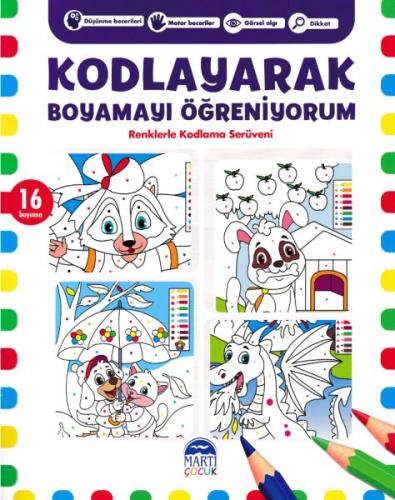 Kodlayarak Boyamayı Öğreniyorum 1 - Renklerle Boyama Serüveni