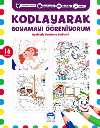 Kodlayarak Boyamayı Öğreniyorum 4 - Renklerle Boyama Serüveni