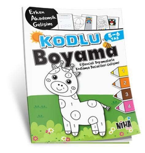 Kodlu Boyama 5-6 Yaş