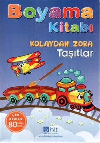 Kolaydan Zora Boyama Kitabı Taşıtlar