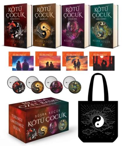 Kötü Çocuk Serisi 4 Kitap Takım (Kutulu Ciltli Set)