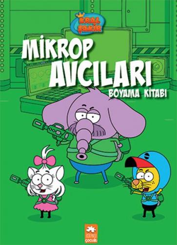 Kral Şakir Mikrop Avcıları Boyama Kitabı