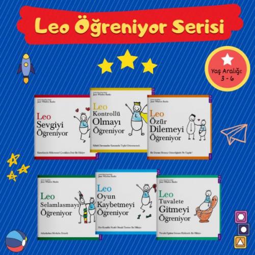 Leo Öğreniyor Serisi (6 Kitap Takım)