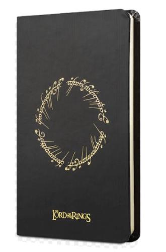 Lotr Sert Kapak Mini Defter Siyah