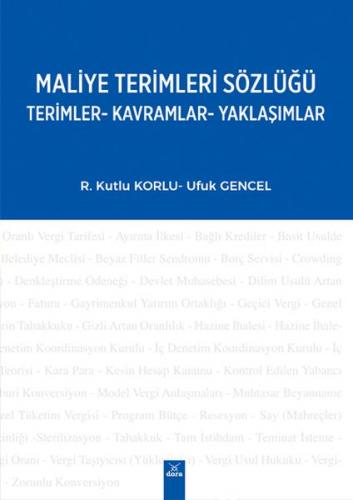 Maliye Terimleri Sözlüğü - Terimler-Kavramlar-Yaklaşımlar