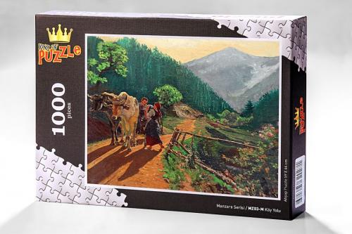 Manzara Serisi - Köy Yolu (1000 Parça Puzzle) MZ03-M