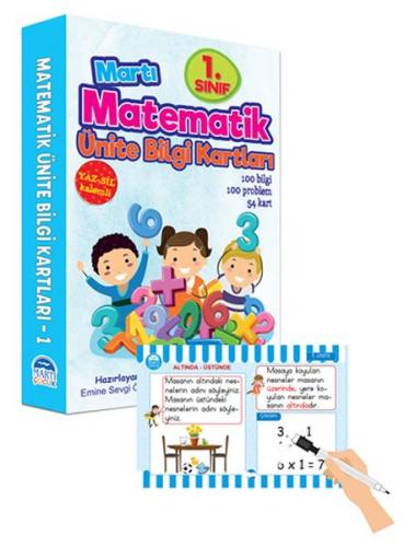 Martı 1.Sınıf Matematik Ünite Bilgi Kartları