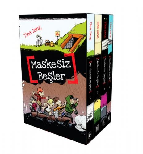 Maskesiz Beşler Serisi - Kutulu Set (4 Kitap)