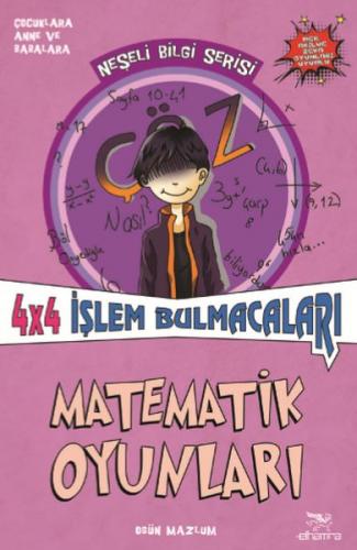 Matematik Oyunları 4x4 İşlem Bulmacaları - Neşeli Bilgi Serisi - 5