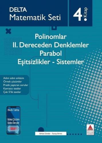 Matematik Seti 4.Kitap - Polinomlar-2. Dereceden Denklemler - Parabol 