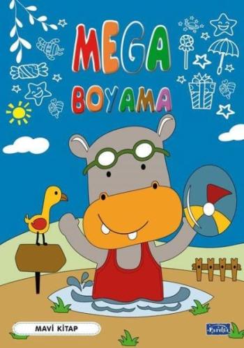 Mega Boyama Mavil Kitap