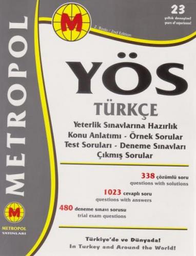 Metropol YÖS Türkçe (Yeni)