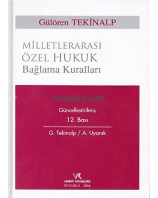 Milletlerarası Özel Hukuk Bağlama Kuralları