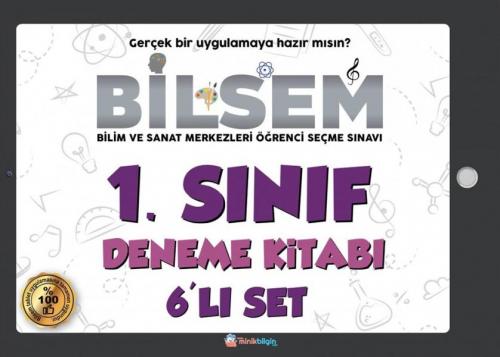 Minik Bilgin Bilsem 1. Sınıf Deneme Kitabı 6'lı Set