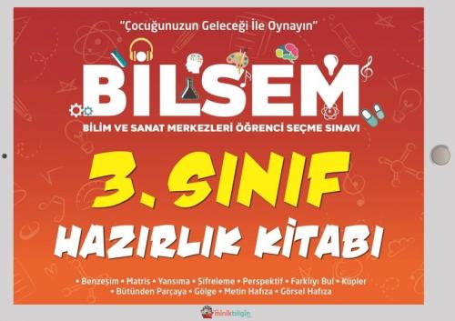 Minik Bilgin Bilsem 3. Sınıf Hazırlık Kitabı