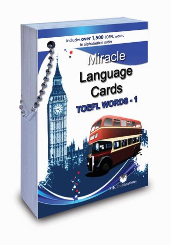 Miracle Language Cards İngilizce Dil Kartları / TOEFL Words 1