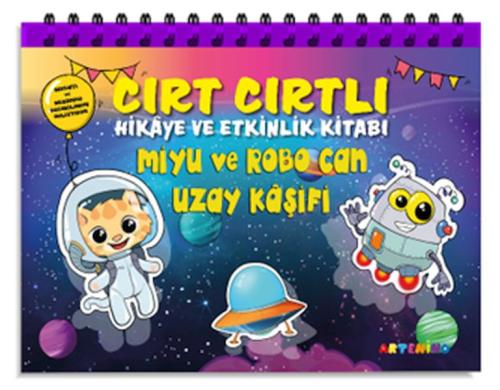 Miyu Ve Robo Can Uzay Kaşifi - Cırt Cırtlı Hikaye ve Aktivite Kitap Se