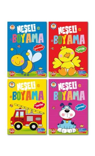 Neşeli Boyama 10 Set +1 Set (44 Kitap)