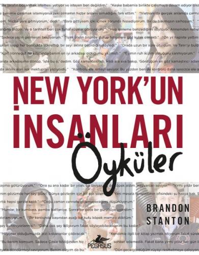 New York'un İnsanları: Öyküler (Ciltli)