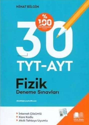 Nihat Bilgin TYT-AYT Fizik 30'lu Deneme Sınavı