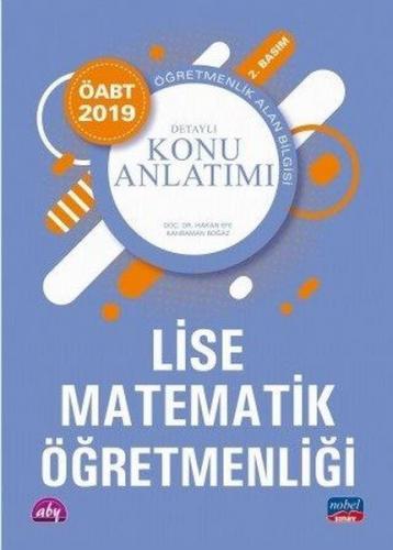 Nobel 2019 ÖABT Lise Matematik Öğretmenliği Detaylı Konu Anlatımı (Yen