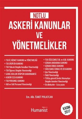 Notlu Askeri Kanunlar ve Yönetmelikler