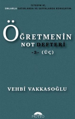 Öğretmenin Not Defteri 3 (Üç)