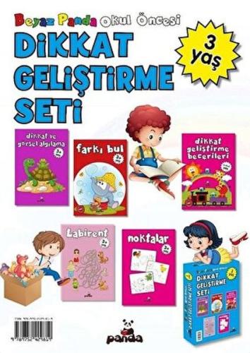 Okul Öncesi 3 Yaş Dikkat Geliştirme Seti (5 Kitap)