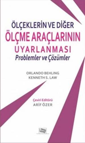 Ölçeklerin ve Diğer Ölçme Araçlarının Uyarlanması